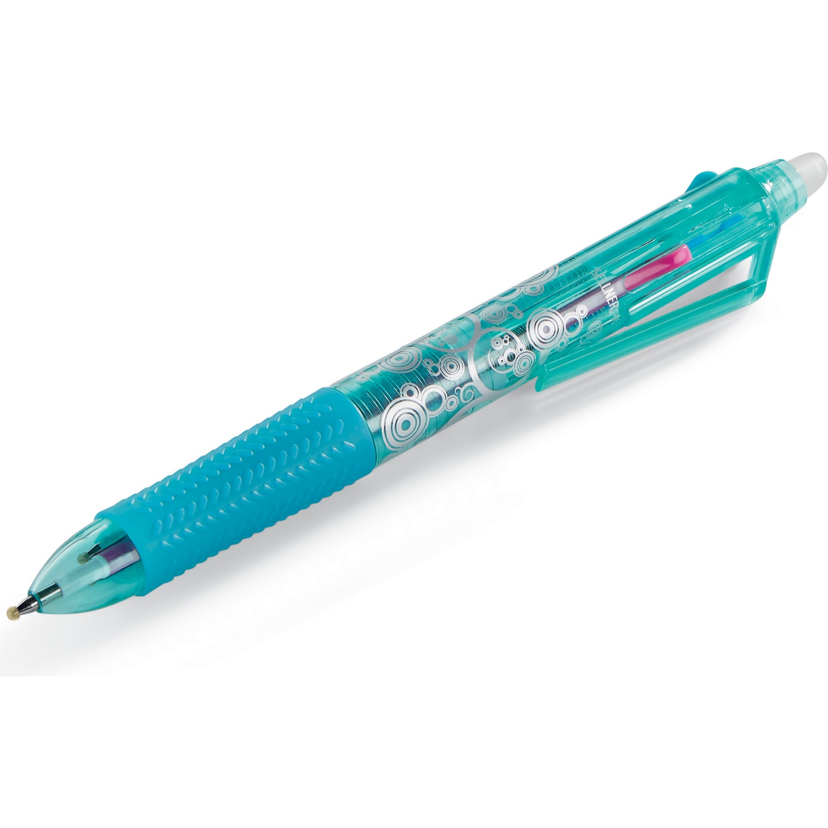 Radierbarer 3-Farb- Tintenroller, trend - Bild 1