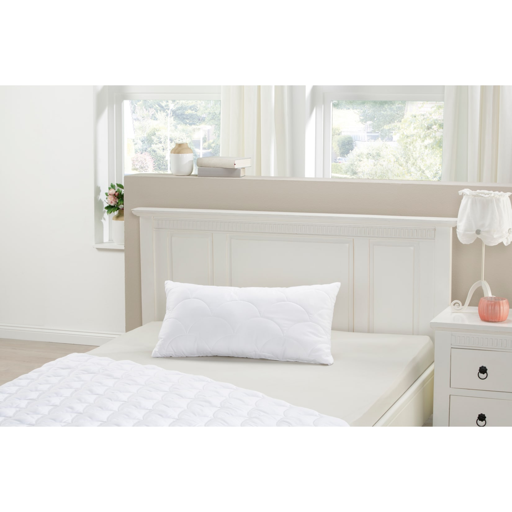 Mikrofaser Kopfkissen ca. 40x80 cm - Bild 1