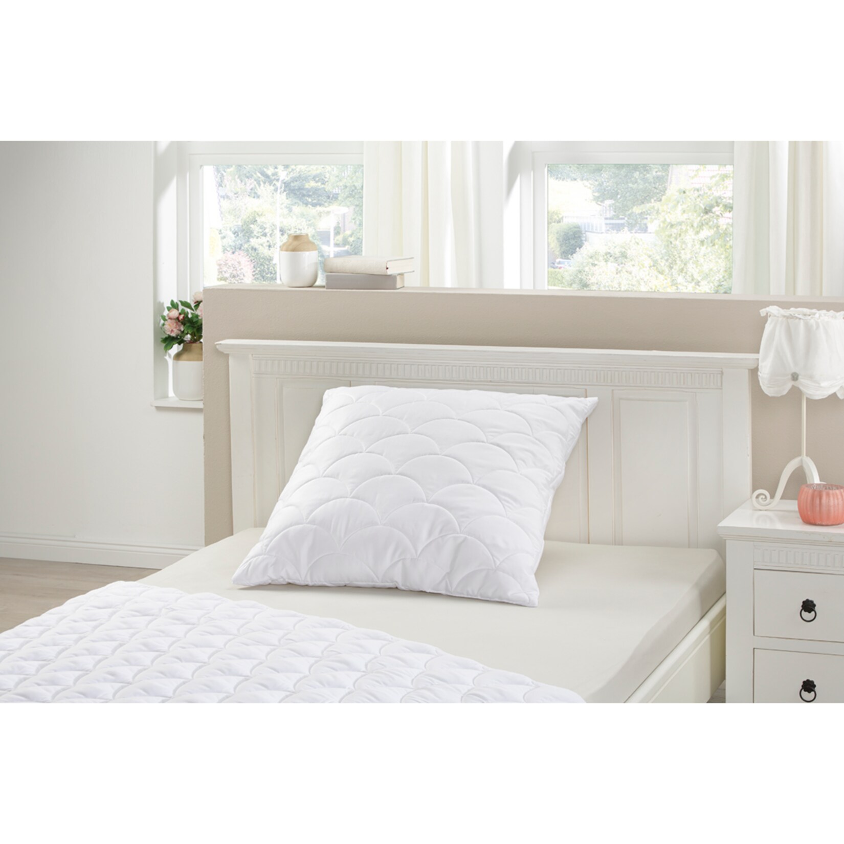 Mikrofaser Kopfkissen ca. 80x80 cm - Bild 1