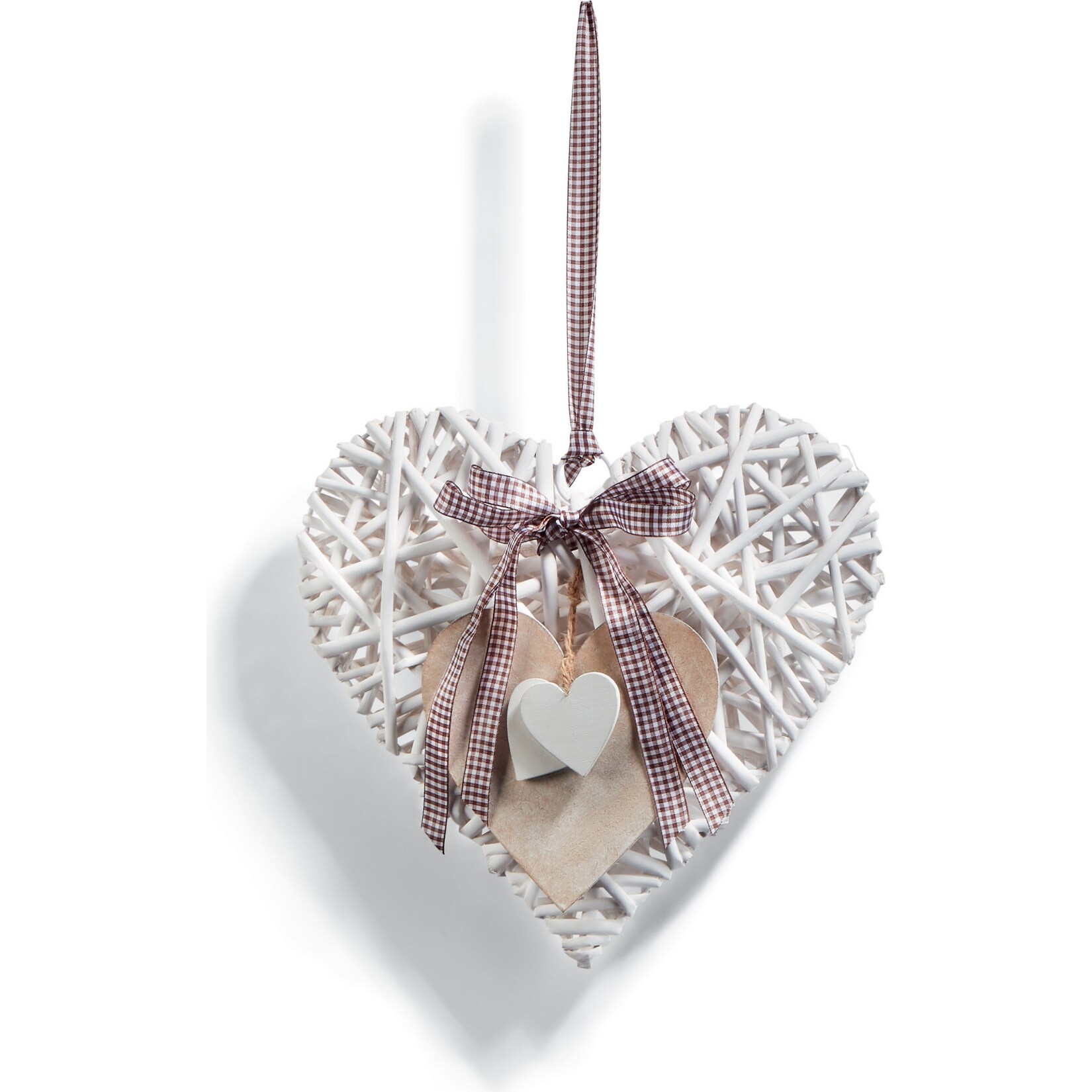 Deko Ornamente - Herz mit Schleife - Bild 1