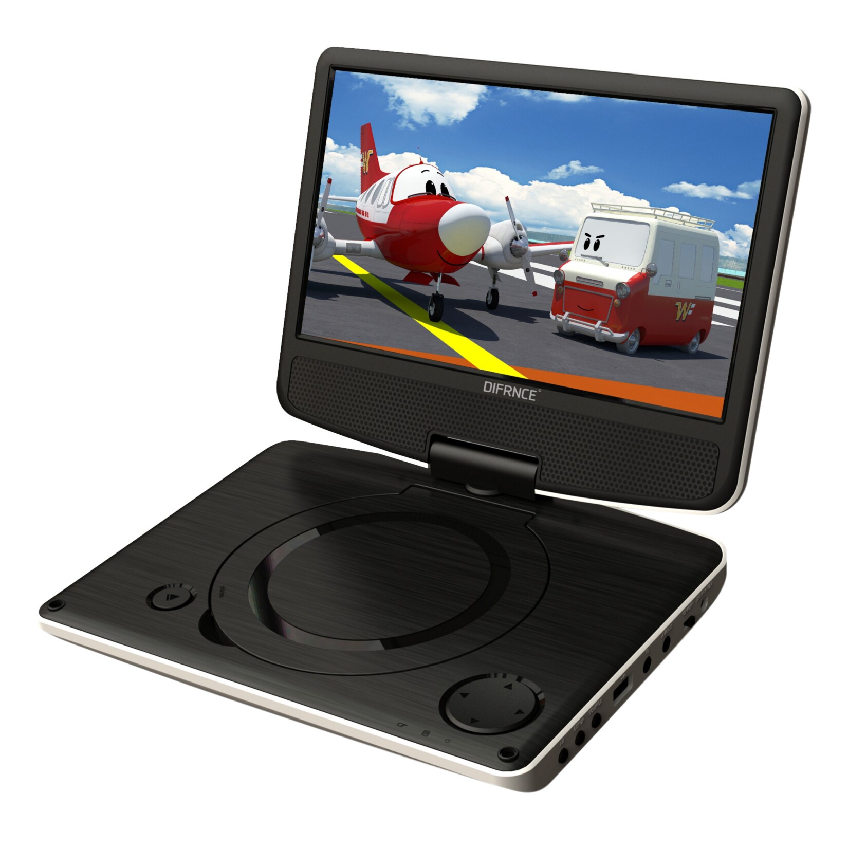 Difrnce PDVD9011 DVD-Player Tragbarer 9?, klappbar - Bild 1