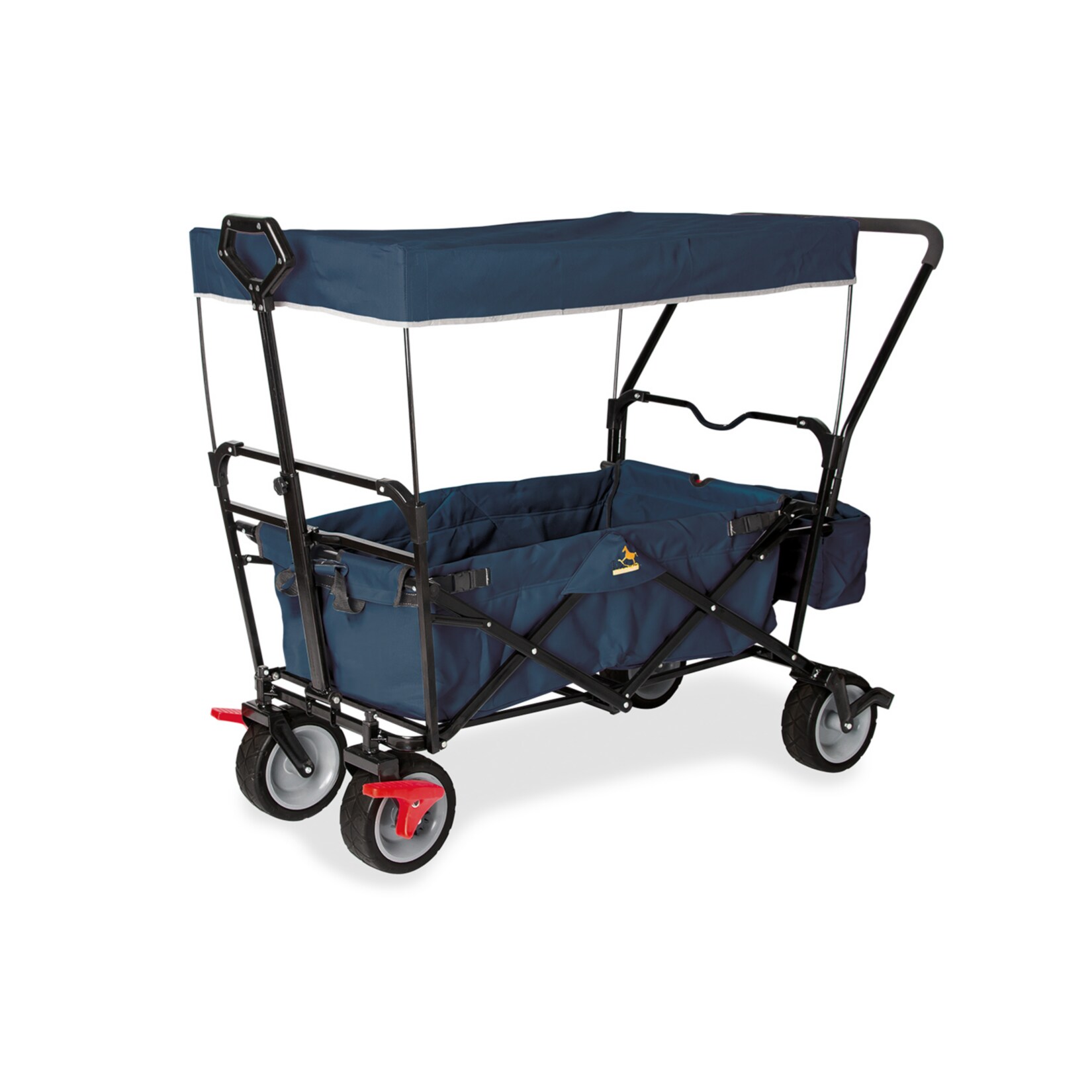 Pinolino Klappbollerwagen Paxi dlx Comfort mit Bremse marineblau - Bild 1