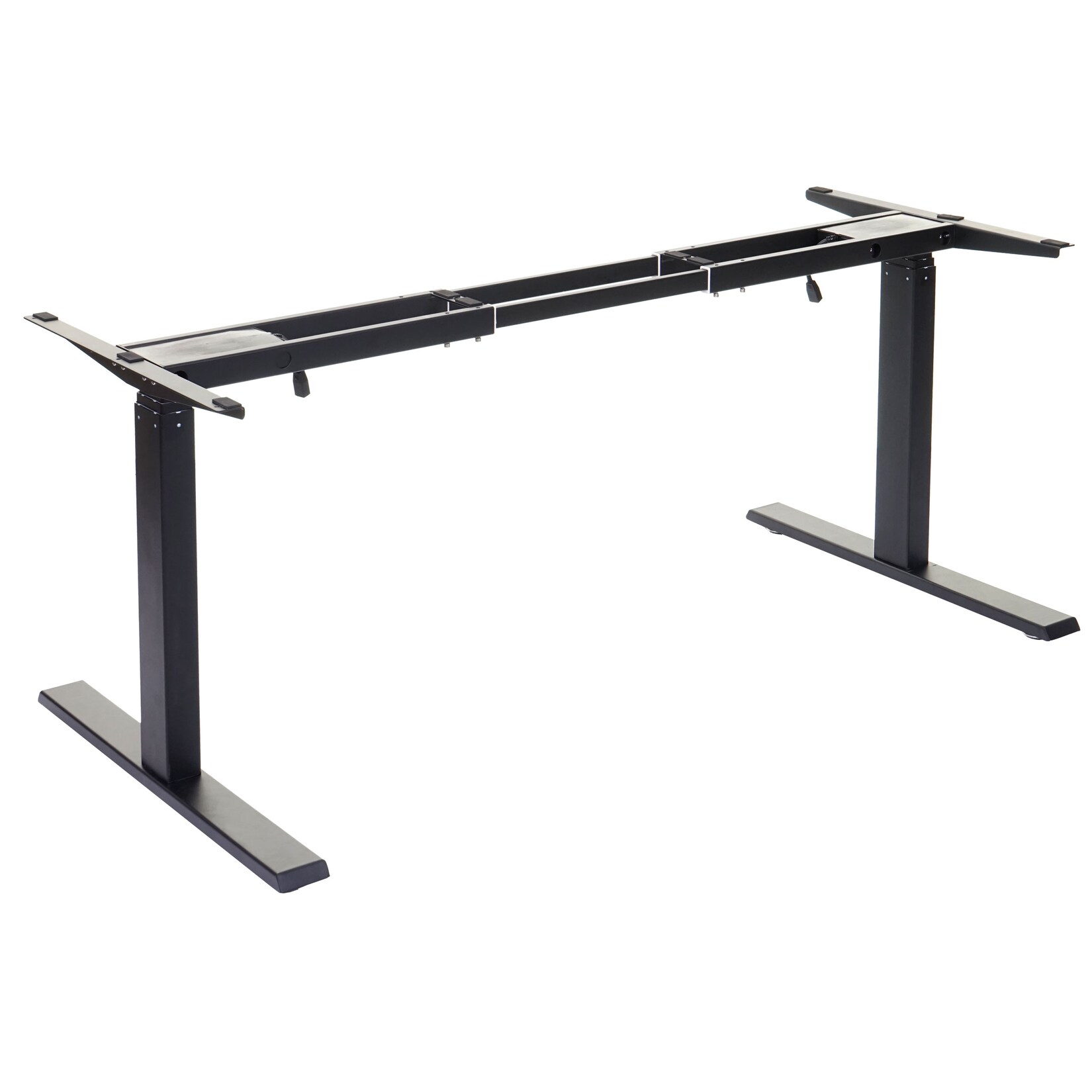 Gestell MCW-D40, variables Tischgestell für Schreibtisch, elektrisch höhenverstellbar Memory 29kg ~ schwarz