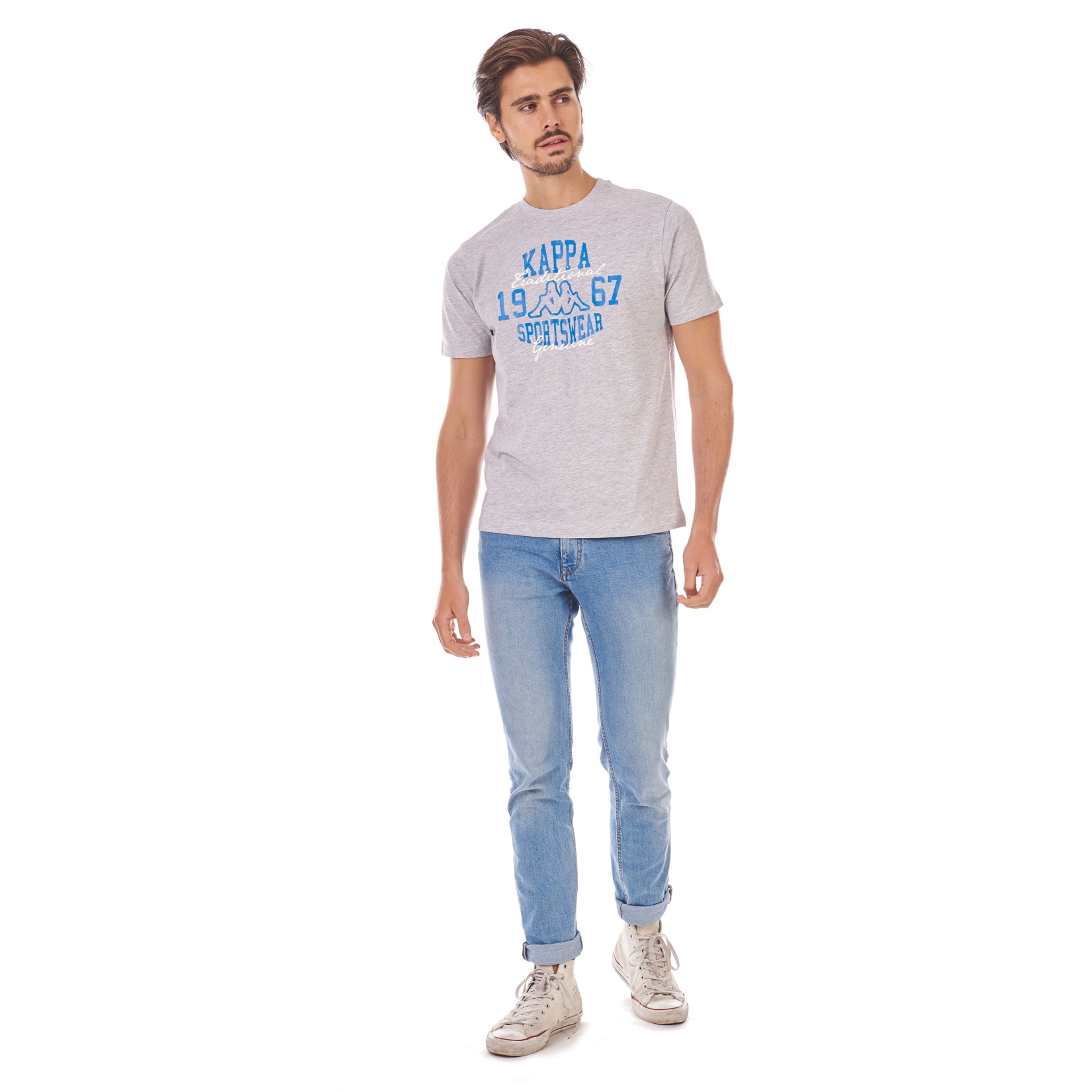 Kappa T-Shirt - grau, Gr. M - Bild 1