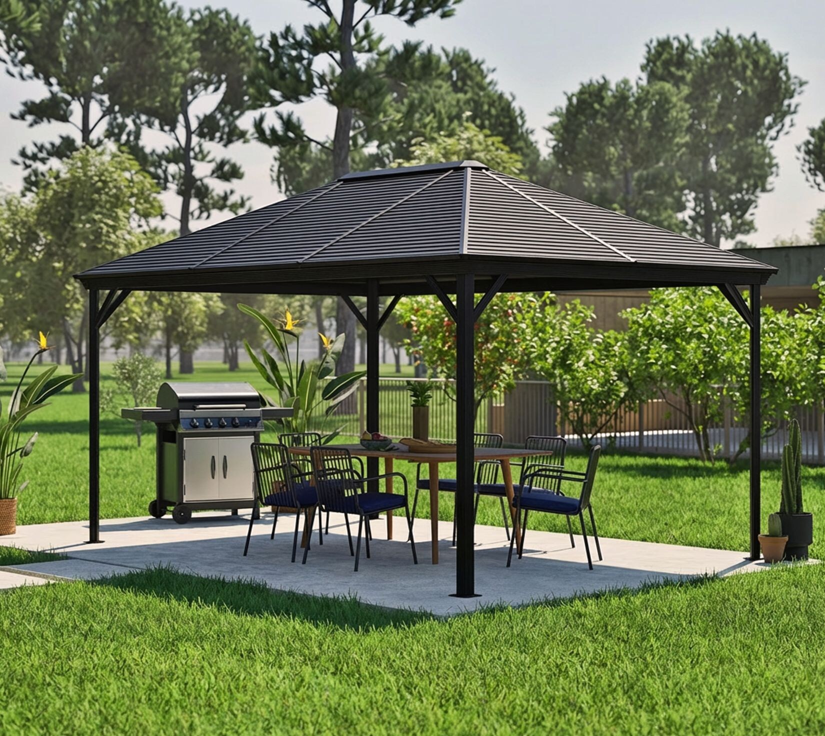 Sojag Pavillon Ventura, 296 x 423 cm