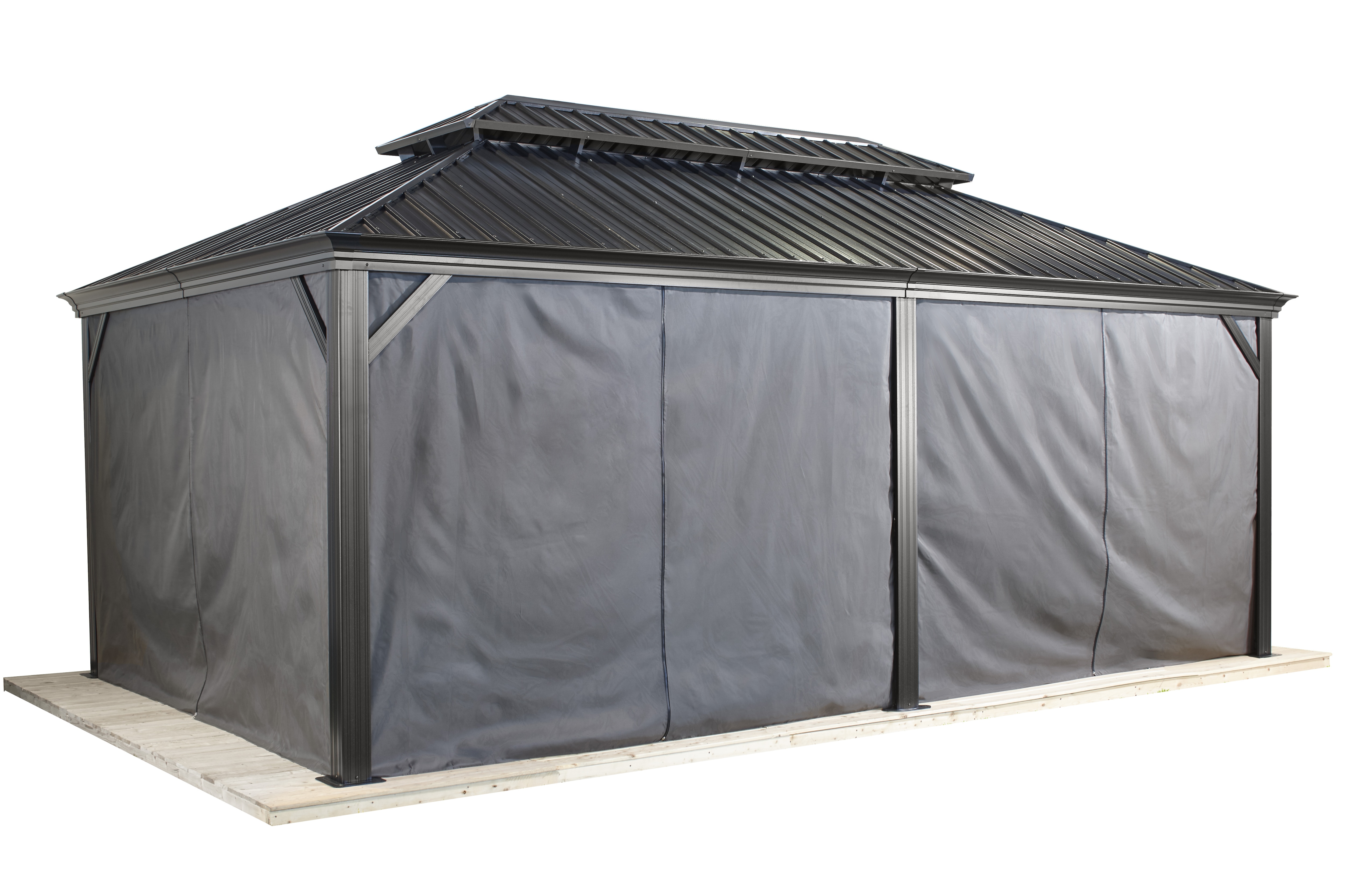 Sojag Pavillon Messina 12x20 Vorh&auml;nge - Bild 1