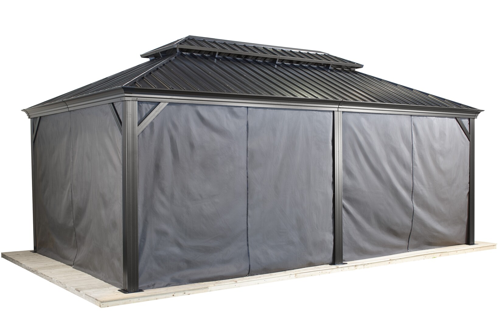 Sojag Pavillon Messina 12x20 Vorhänge