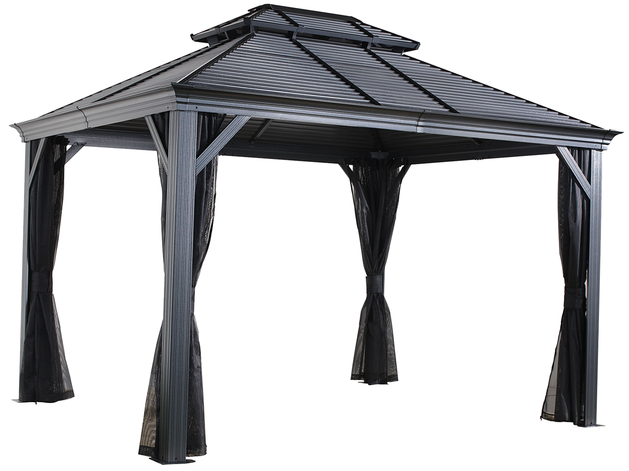 Sojag Pavillon Mykonos 10x12 Doppeldach, versch. Ausf&uuml;hrungen - Bild 1