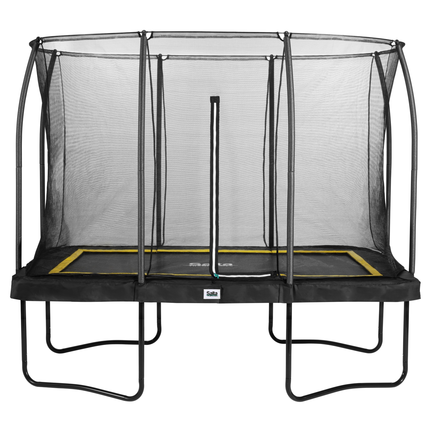 Salta Trampoline - Comfort Edition - rechteckig - 214 x 305cm - 7x10ft - Schutzrand Schwarz - Bild 1