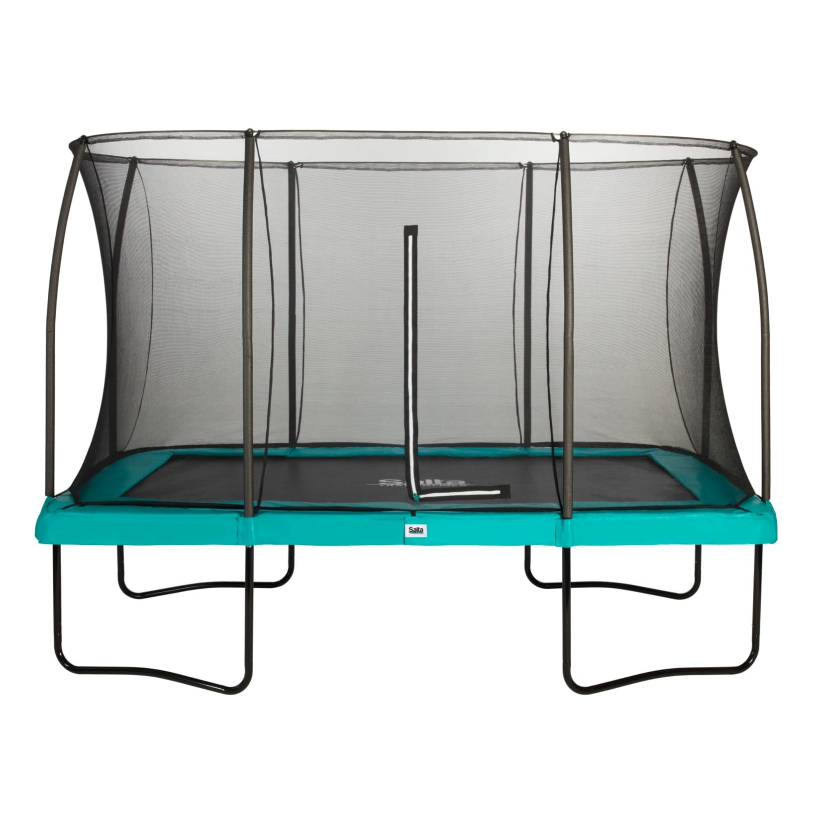 Salta Trampoline - Comfort Edition - rechteckig - 366 x 244m - Schutzrand Gr&uuml;n - Bild 1