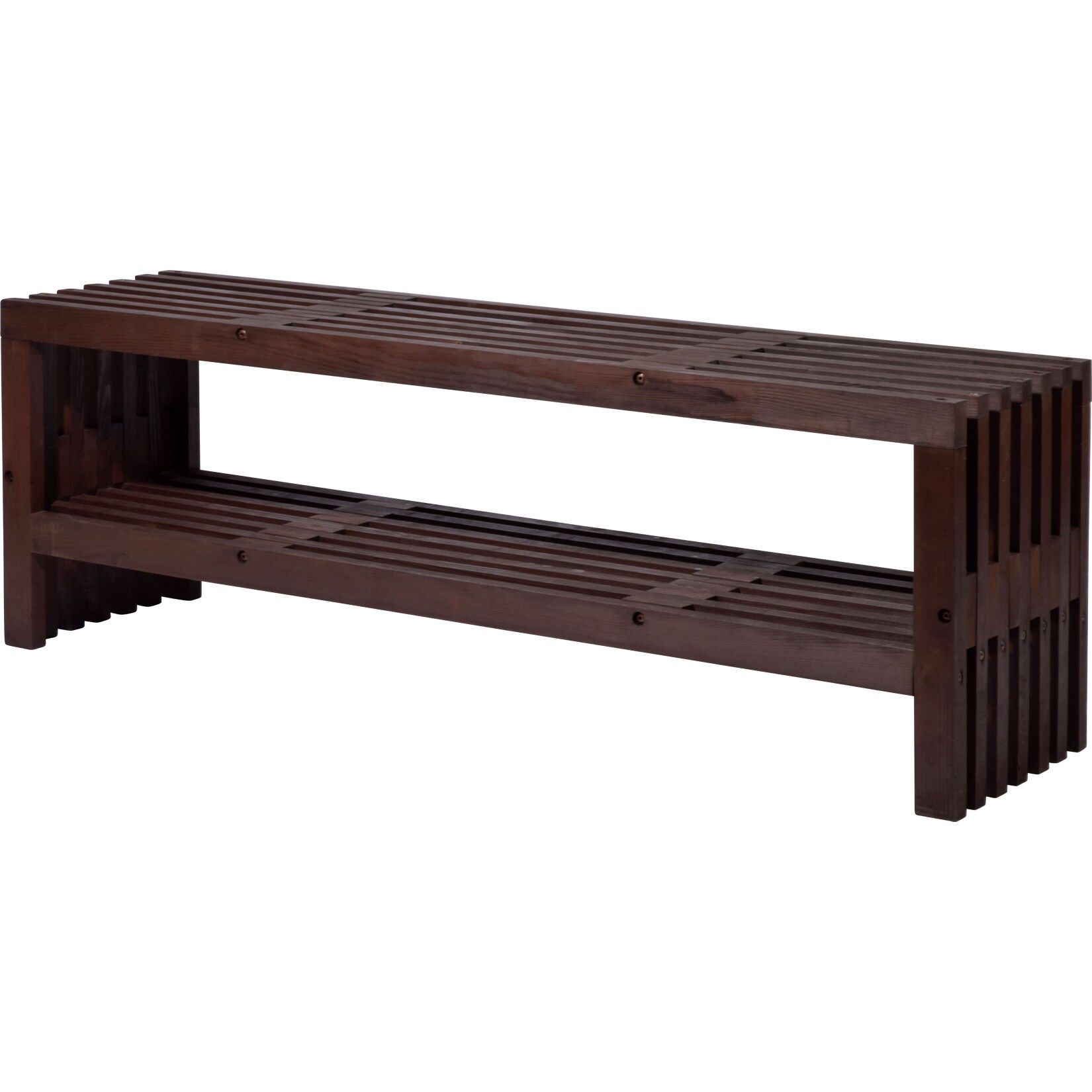 Dobar Gartenbank mit Kaminholztisch - Bild 1