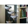 Dobar Polyresin-Brunnen mit Pumpe und LED´s, eckig mit 4 Schalen - Bild 4