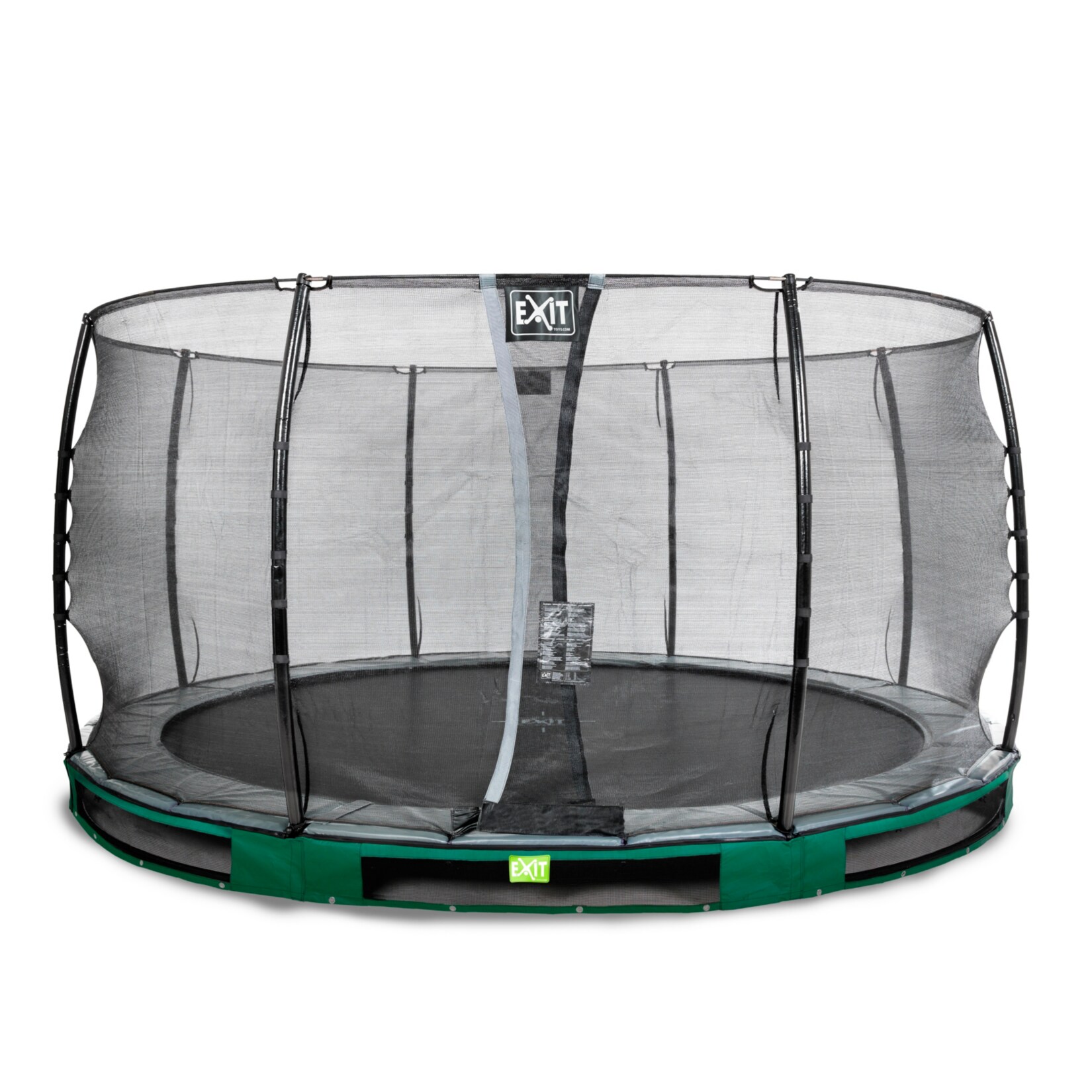 EXIT Elegant Ground 427 (14ft) RUND + Sicherheitsnetz Economy grün | 08719874704854