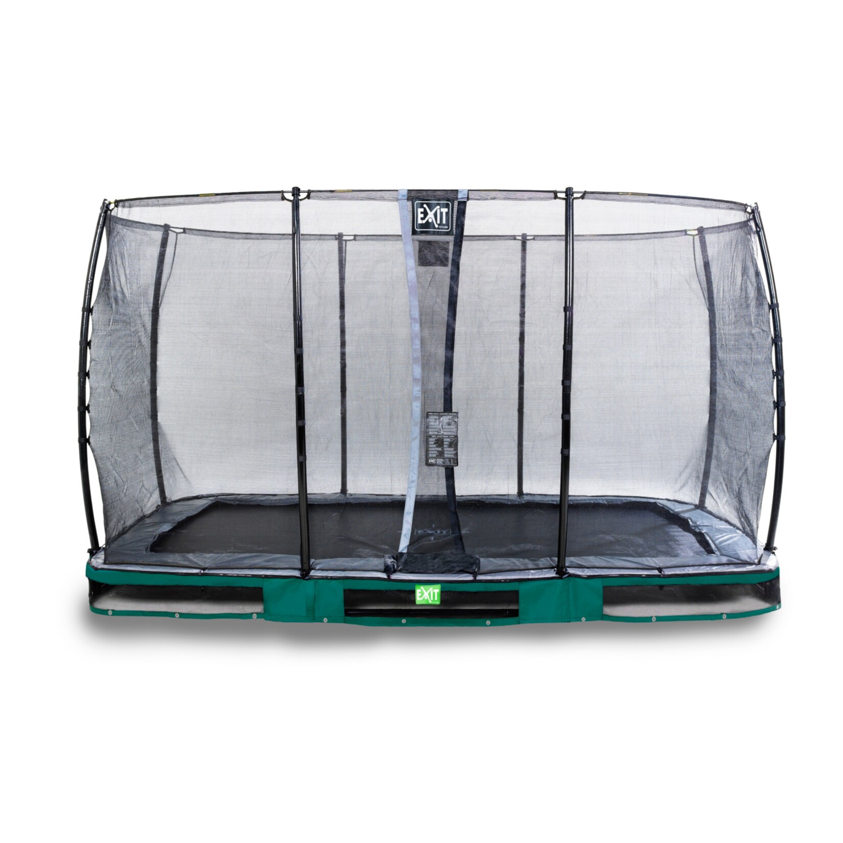 EXIT Elegant Ground Rechteckig 214×366 (7x12ft) + Sicherheitsnetz Economy grün | 08719874704861