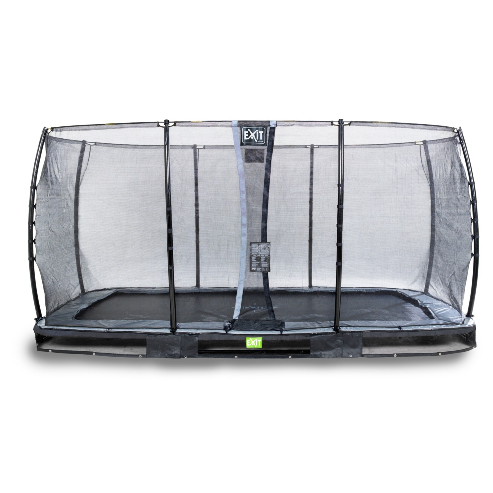 EXIT Elegant Ground Rechteckig 244x427 (8x14ft) + Sicherheitsnetz Economy schwarz - Bild 1
