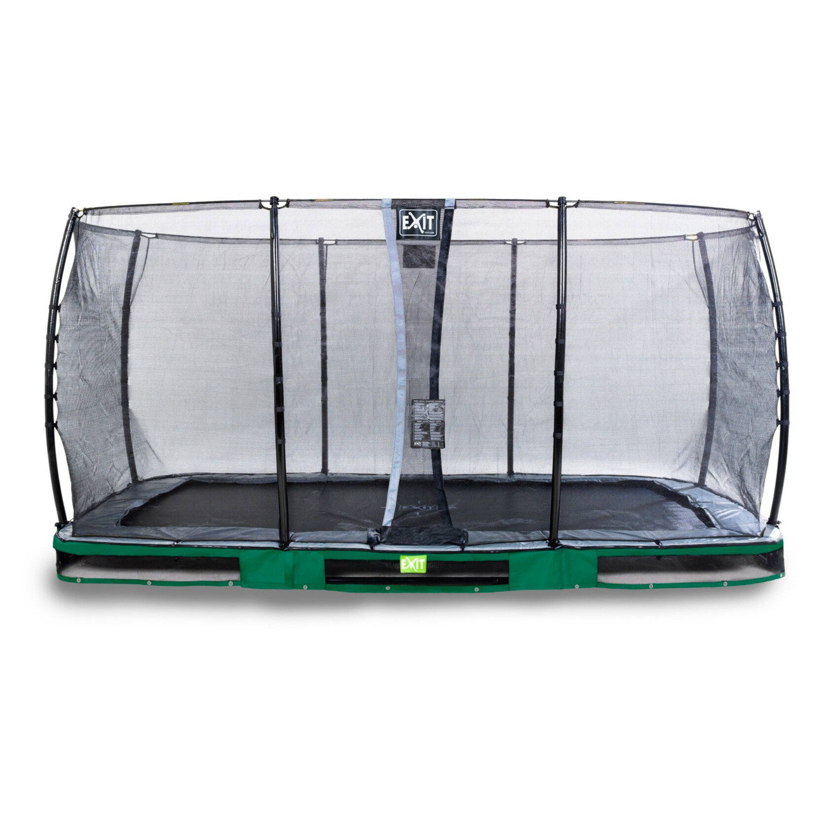 EXIT Elegant Ground Rechteckig 244×427 (8x14ft) + Sicherheitsnetz Economy grün | 08719874704878