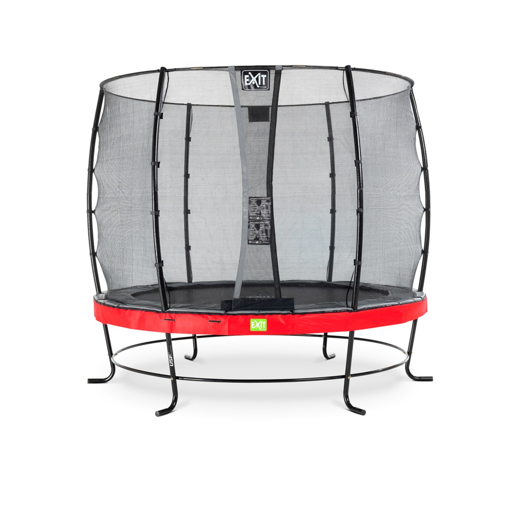 EXIT Elegant 253 (8,3ft) RUND + Sicherheitsnetz Economy rot | 08719743251090
