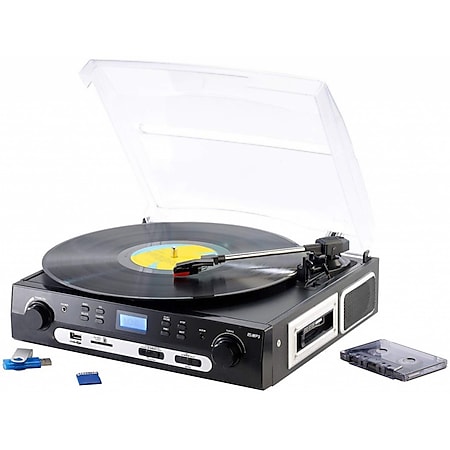 Q-Sonic UPL-855.MP3 Plattenspieler Digitalisierer Schallplatten- und MC+ Audio Restaurator Pro 10 - Bild 1