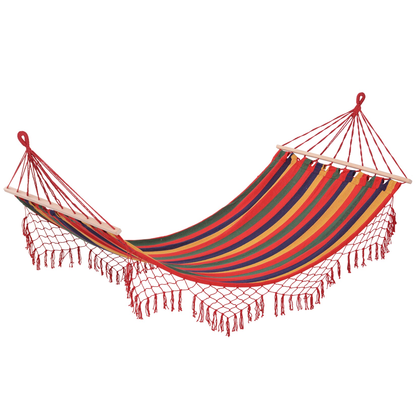 Outsunny Hängematte Baumwolle, Polyester | 04250871271603