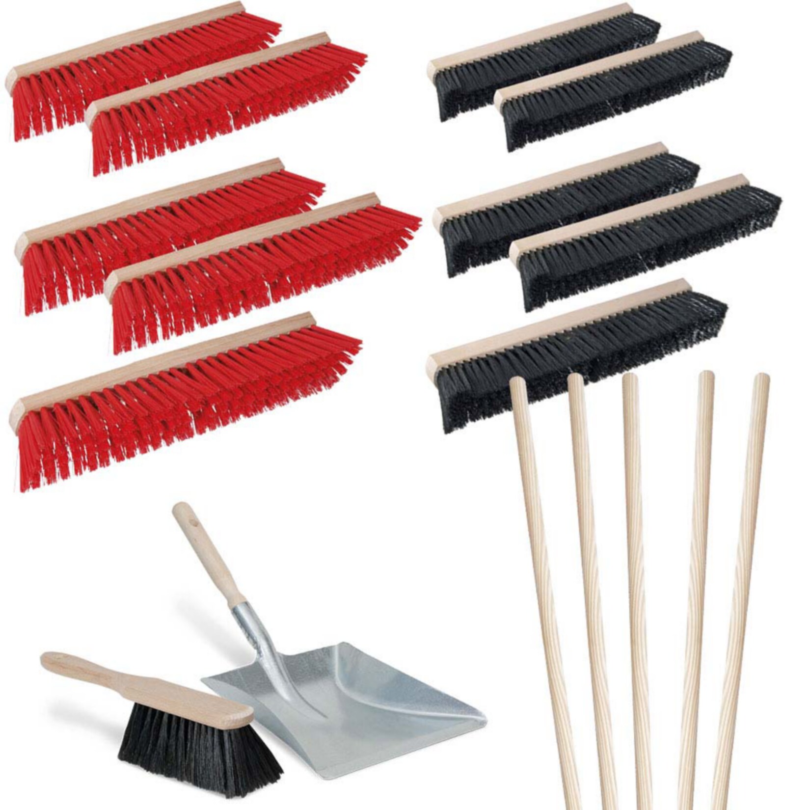 BRB 75628 Besen-Set, 20-teilig - Bild 1