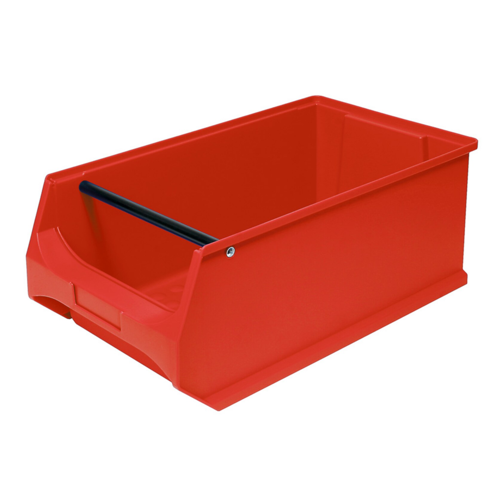 BRB Profi Sichtboxen LB2T 300 x 200 x 500 mm, rot - 10 Stück