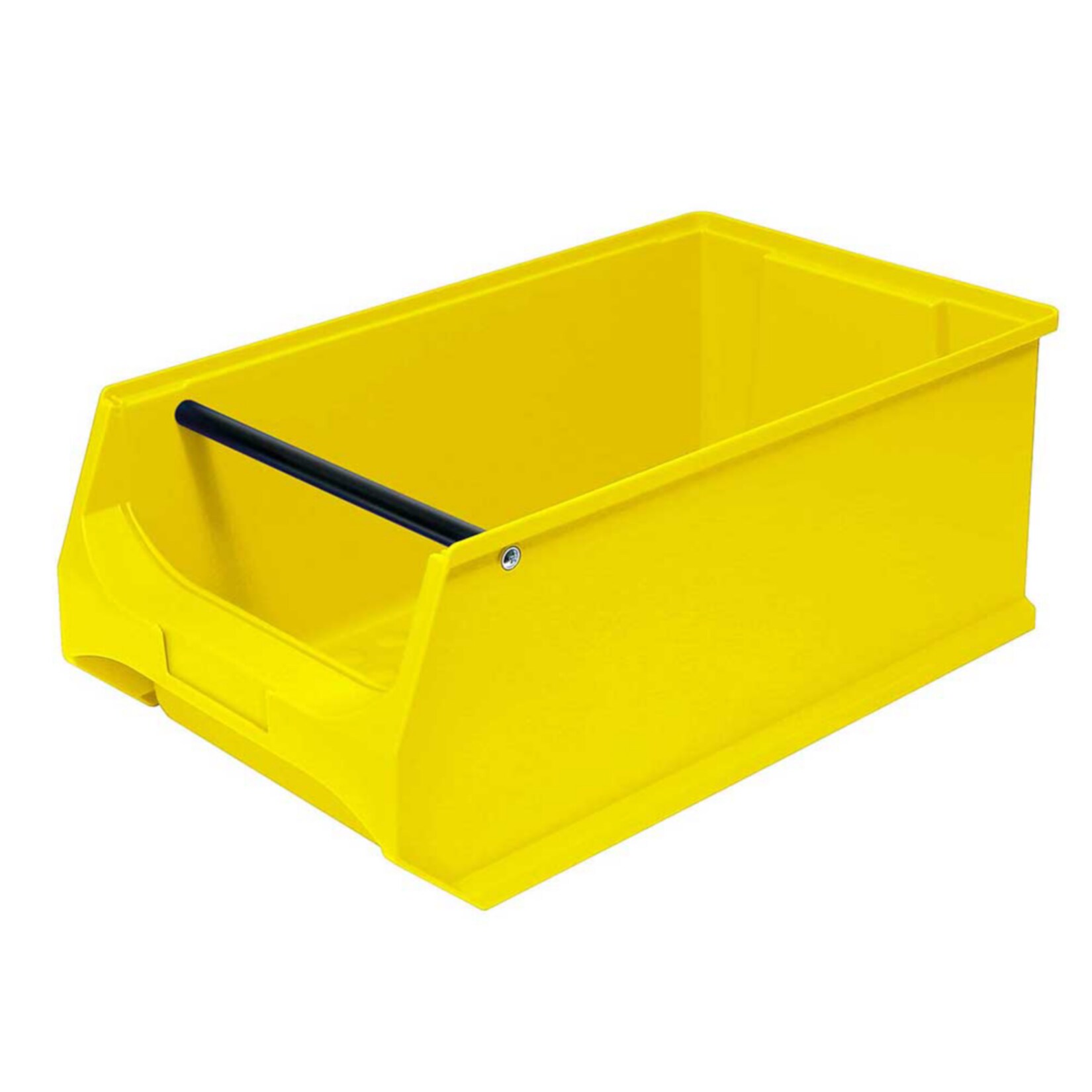 BRB Profi Sichtboxen LB2T 300 x 200 x 500 mm, gelb - 10 Stück