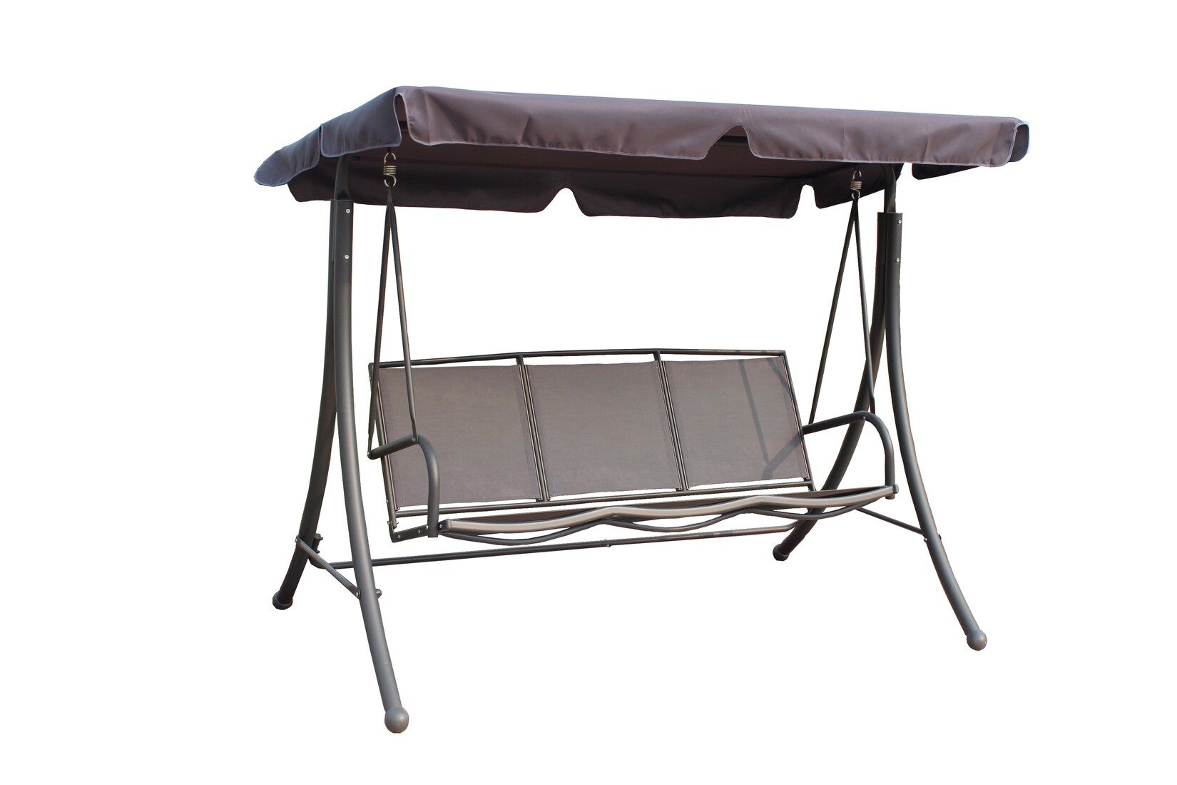 Hollywoodschaukel ANNA, grau/schwarz | 04041908109866