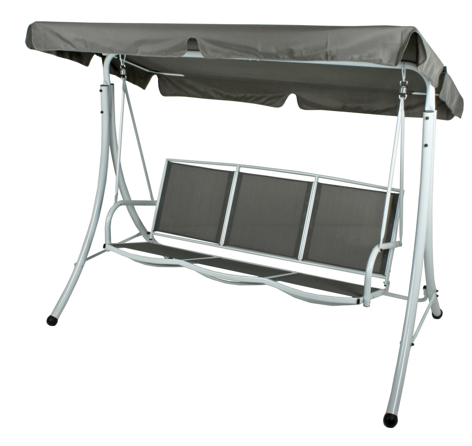 Hollywoodschaukel ANNA, weiß/grau | 04041908109873