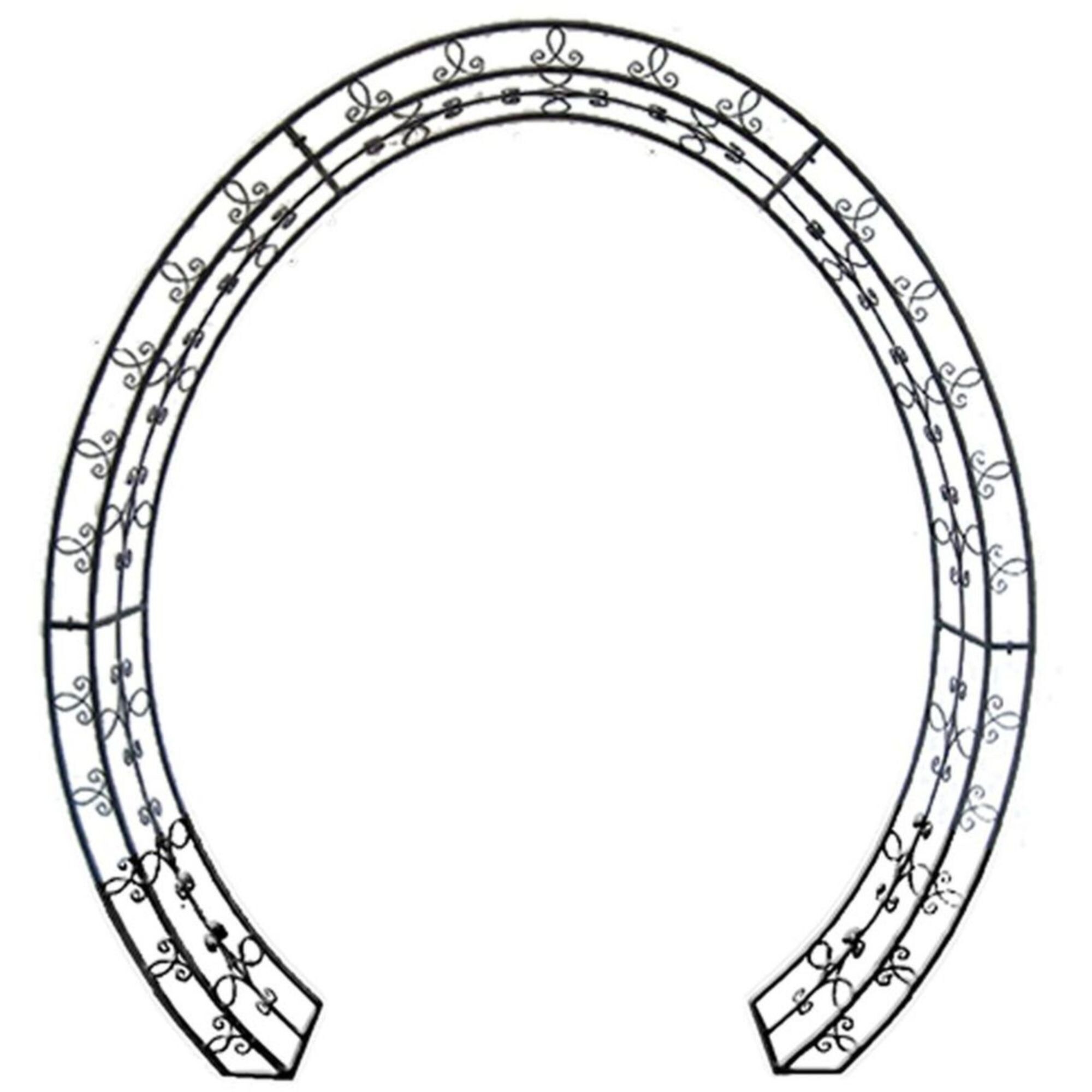 Rosenbogen LAMOS oval, Metall - Bild 1