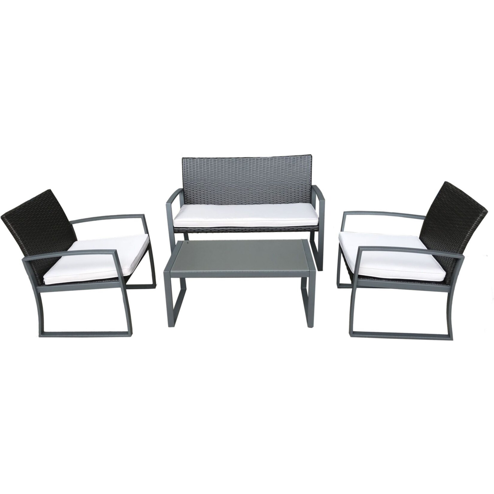 Garden Pleasure Tischgruppe GARDA, 4-teilig | 04041908113672