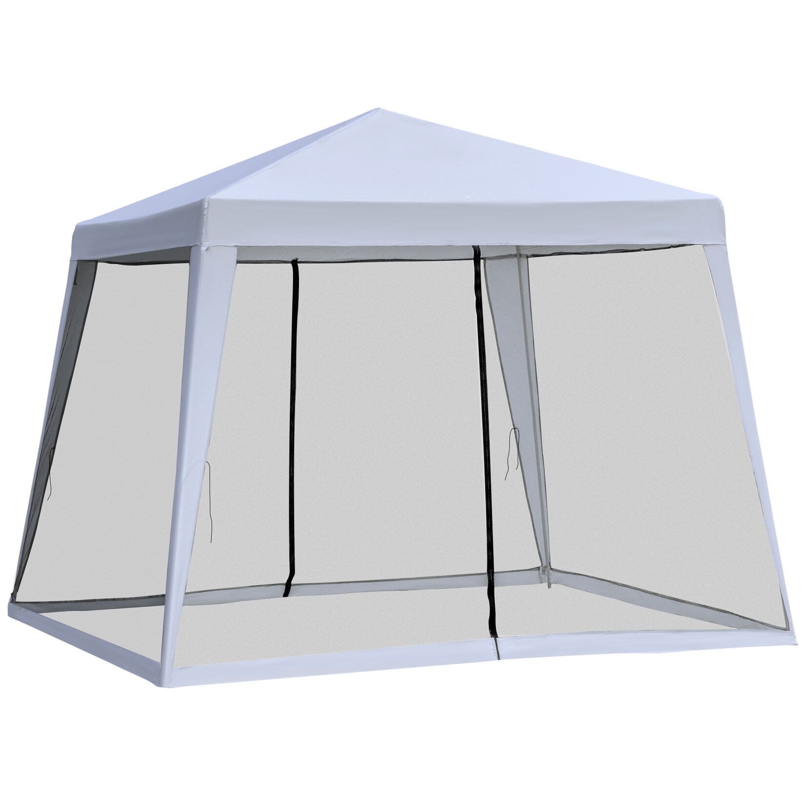 Pavillon Stahl, Polyester