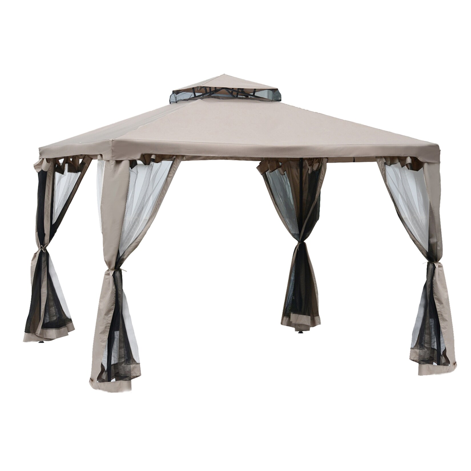 Pavillon Polyester, Metall