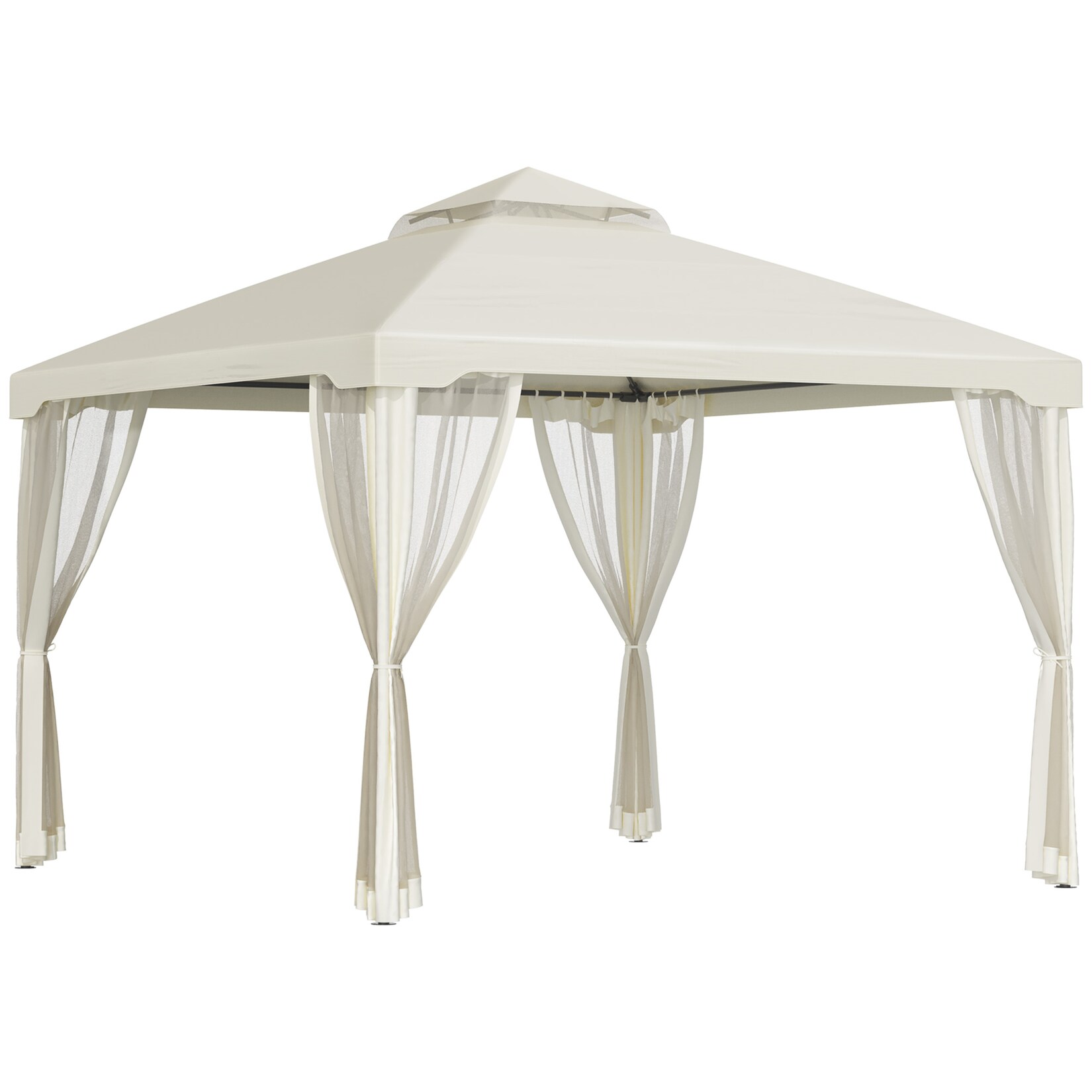 Outsunny Pavillon Polyester, Metall | 04251774958721