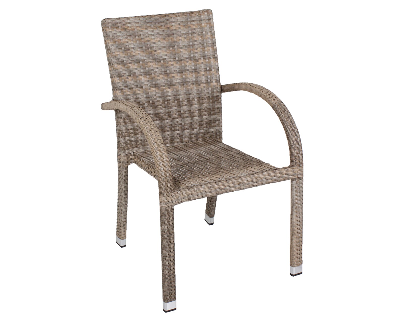 2er Set Stapelstuhl MODESTO, sandfarbig | 04041908109477