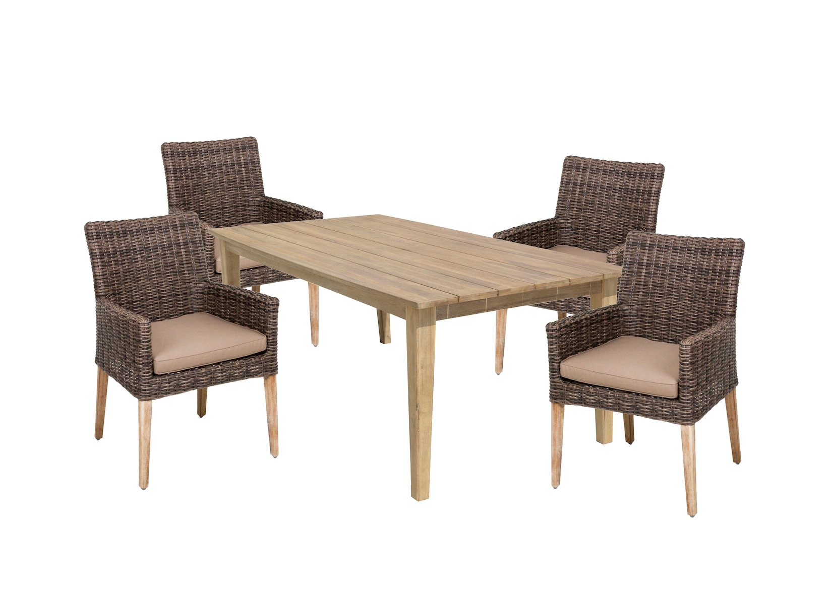 Sitzgruppe NORVELL/ VISALIA, 5-tlg.