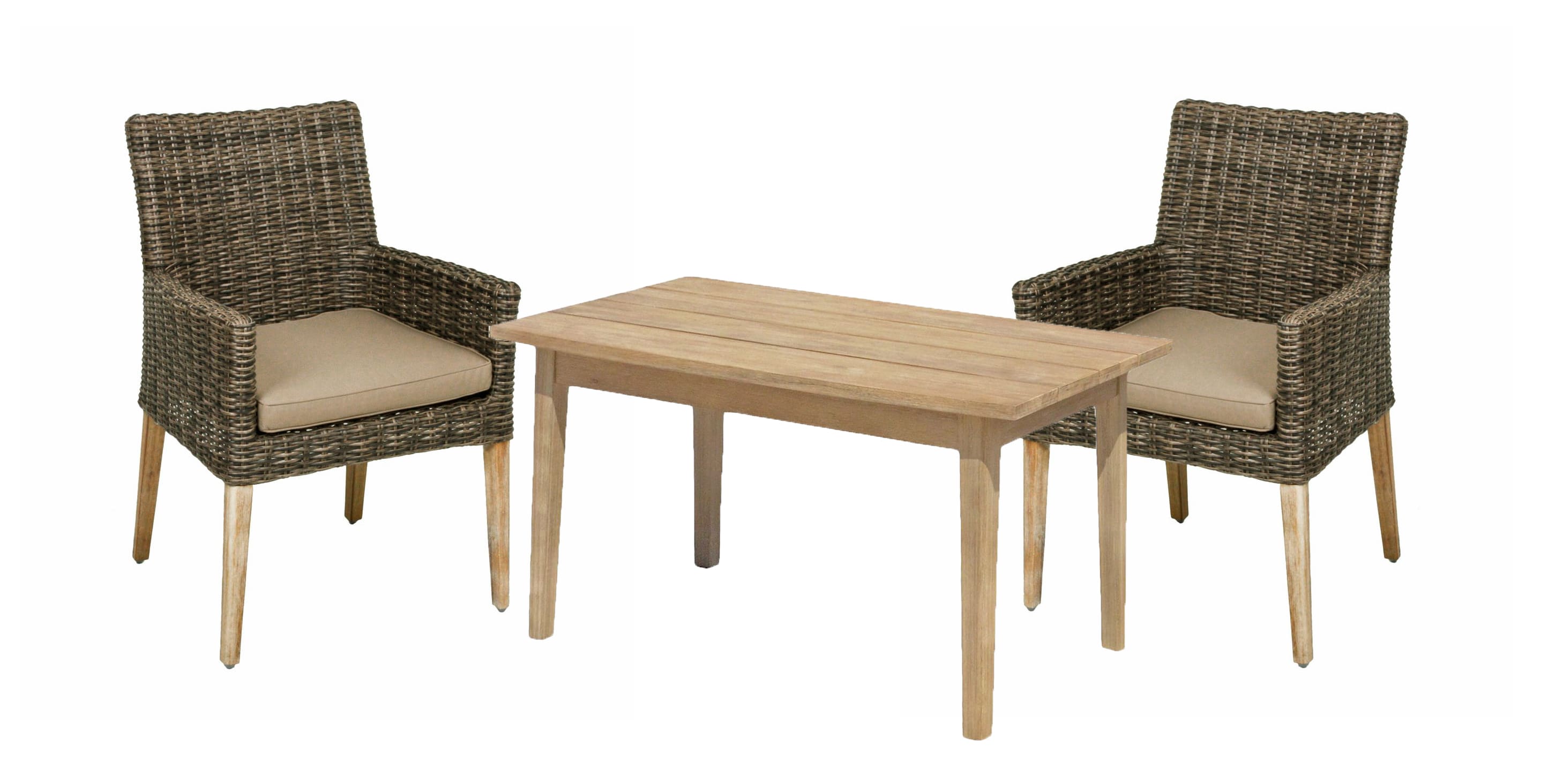 Sitzgruppe NORVELL/ PUEBLO, 3-tlg. - Bild 1