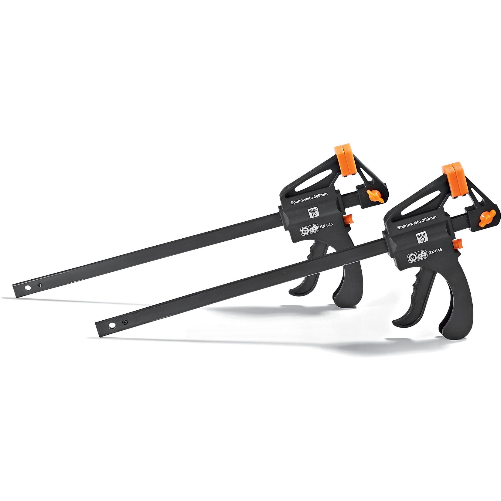 starQ Schnellspannzwingen, 2er Set - Gr. L - versch. Ausf&uuml;hrungen - Bild 1