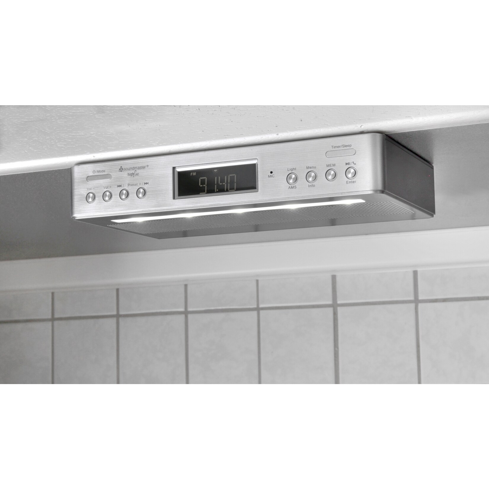 Soundmaster UR 2045 Si DAB+/UKW PLL-K&uuml;chenunterbauradio mit Bluetooth und Freisprechfunktion - Bild 1