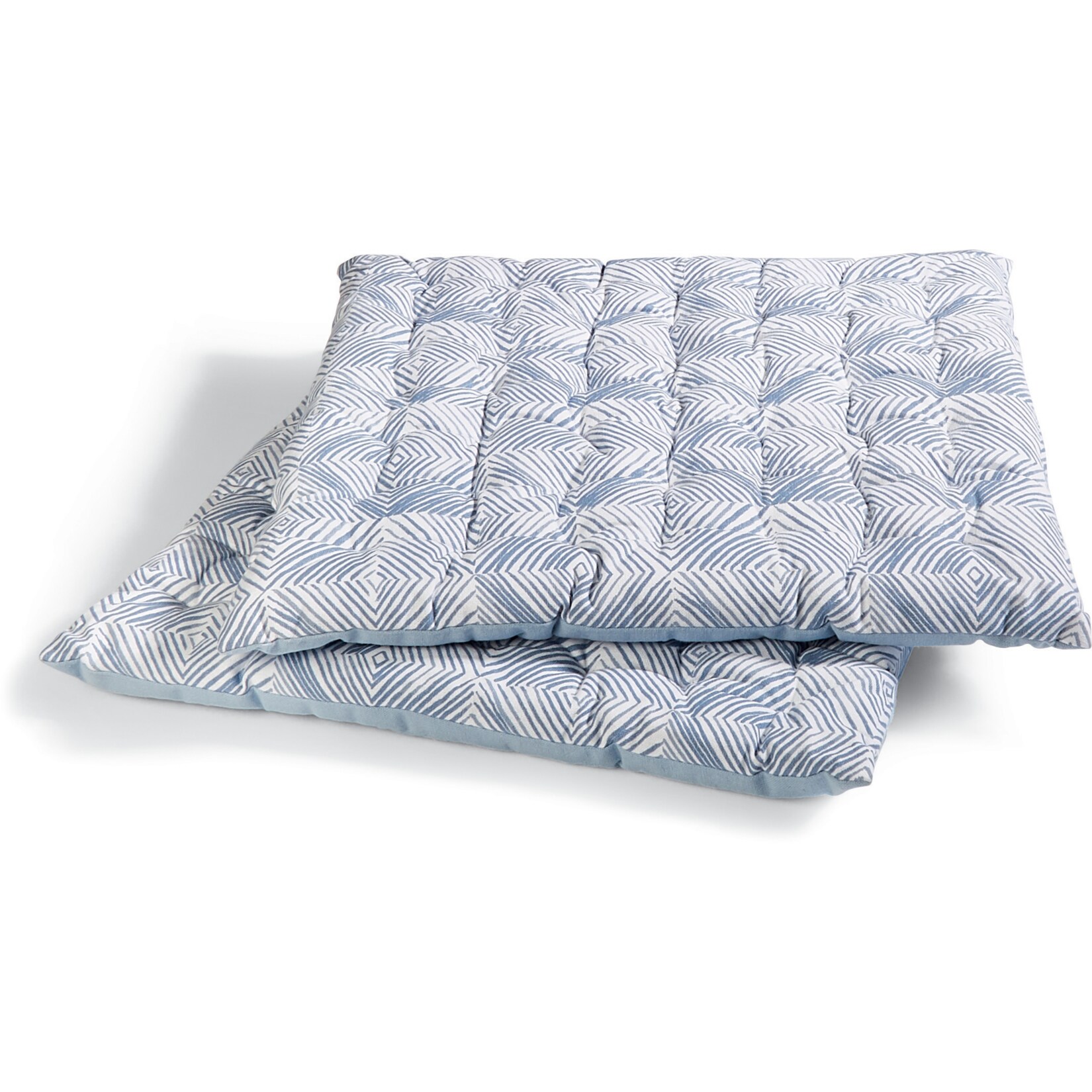 Dekor Sitzkissen, 2er Set - diamond estate blue - Bild 1