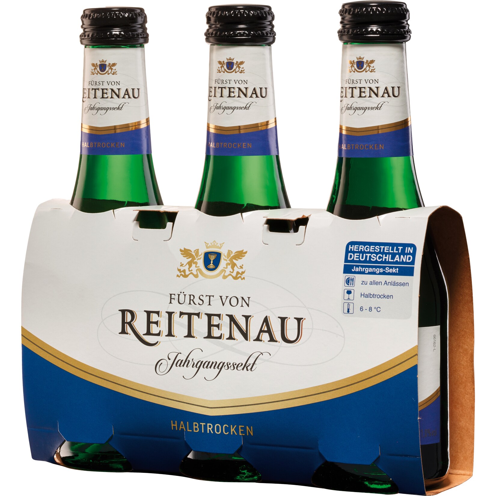 F&uuml;rst von Reitenau Sekt 11,0 % vol 3 x 200 ml - Bild 1
