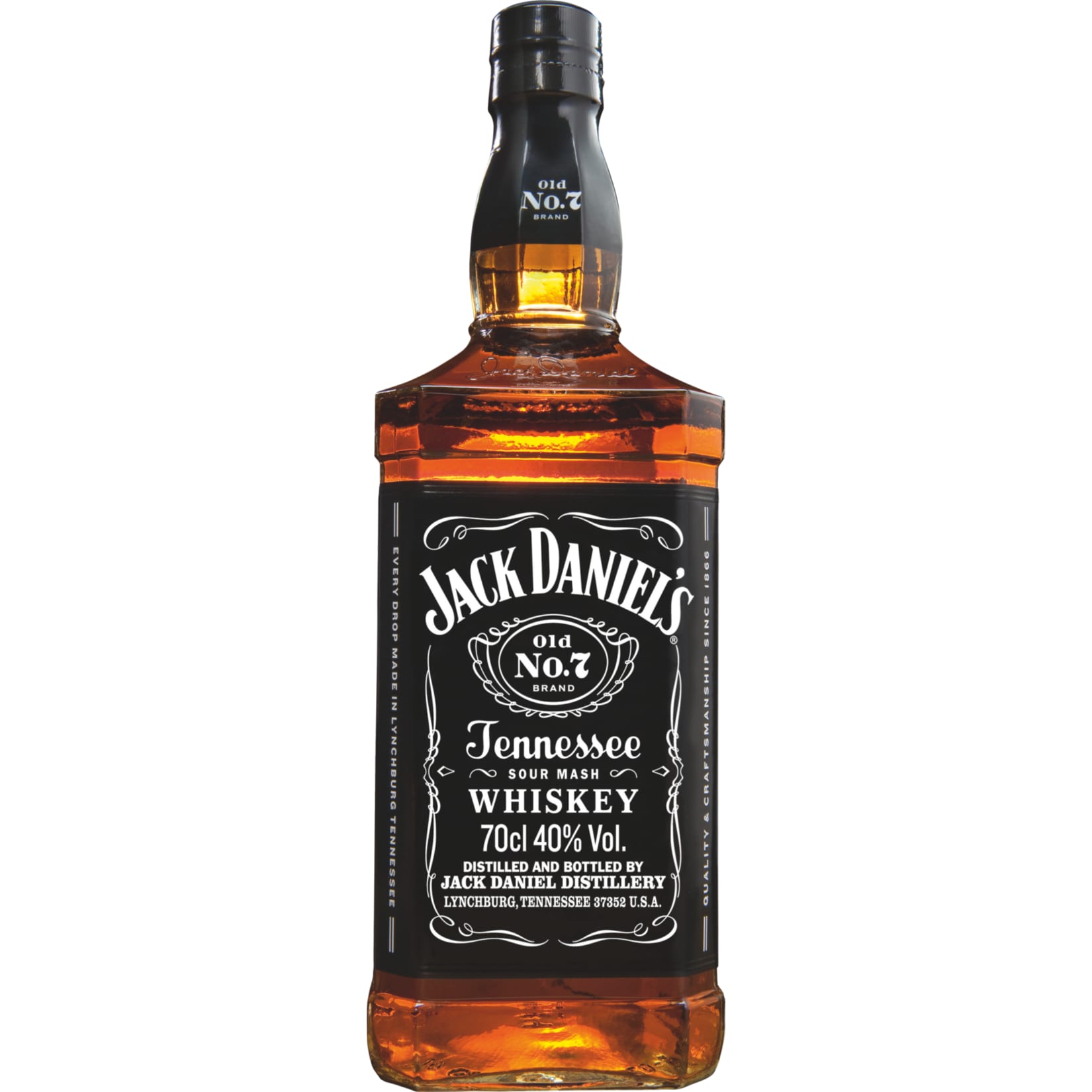 Jack Daniels Bourbon Whiskey 40,0 % vol 0,7 Liter - Bild 1