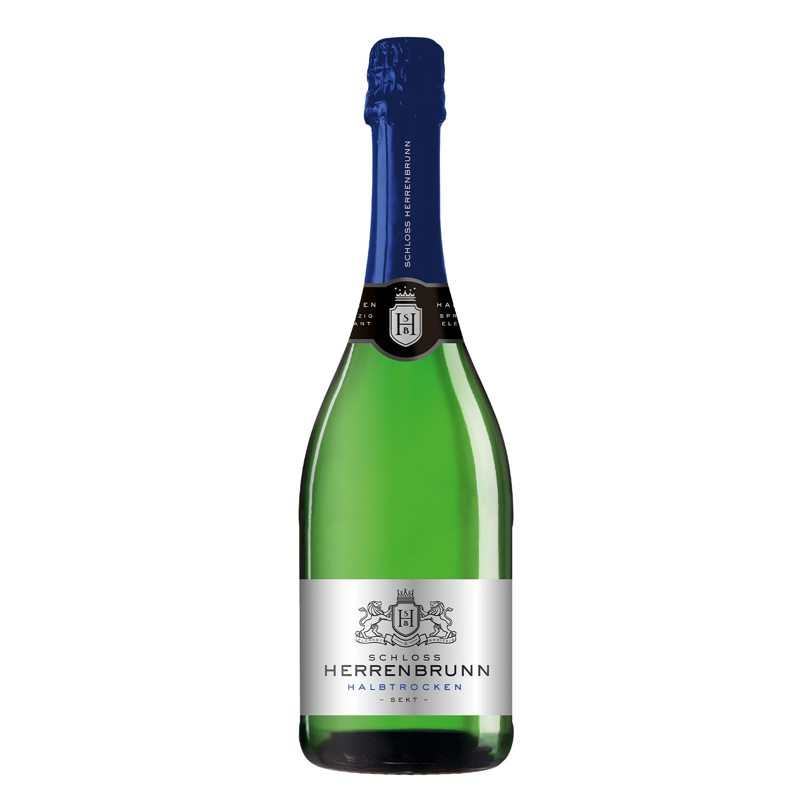 Schloss Herrenbrunn Sekt halbtrocken 11,0 % vol 0,75 Liter - Bild 1