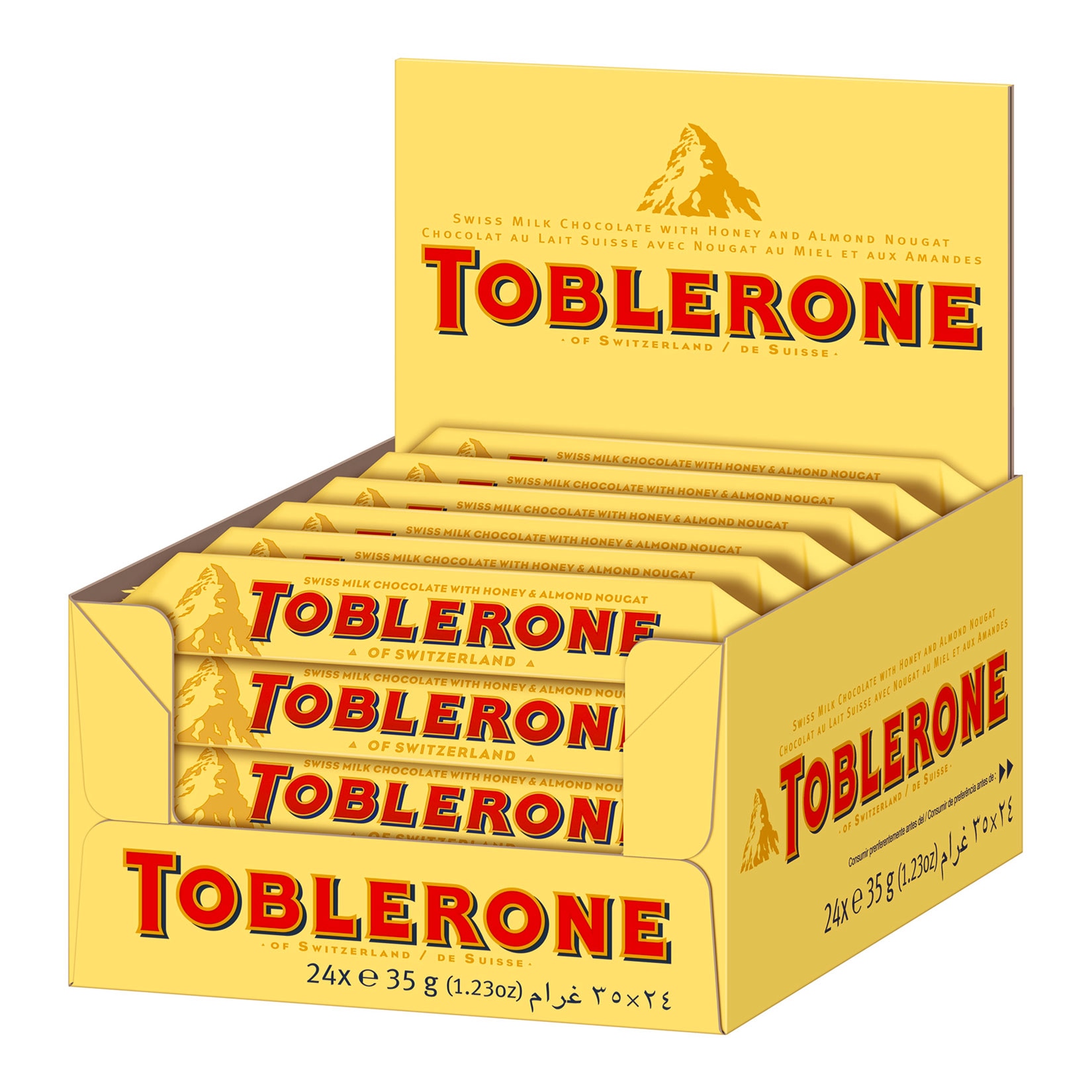Mondelez Toblerone 35 g, 24er Pack - Bild 1