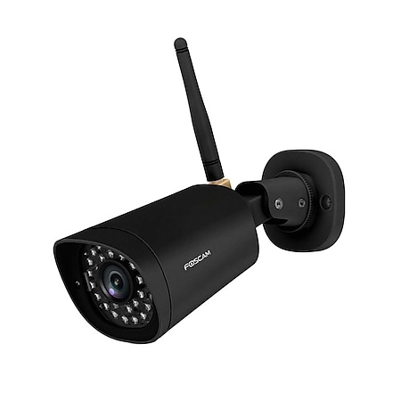 Foscam G4P 4MP HD Außenkamera WLAN IP Überwachungskamera, schwarz - Bild 1