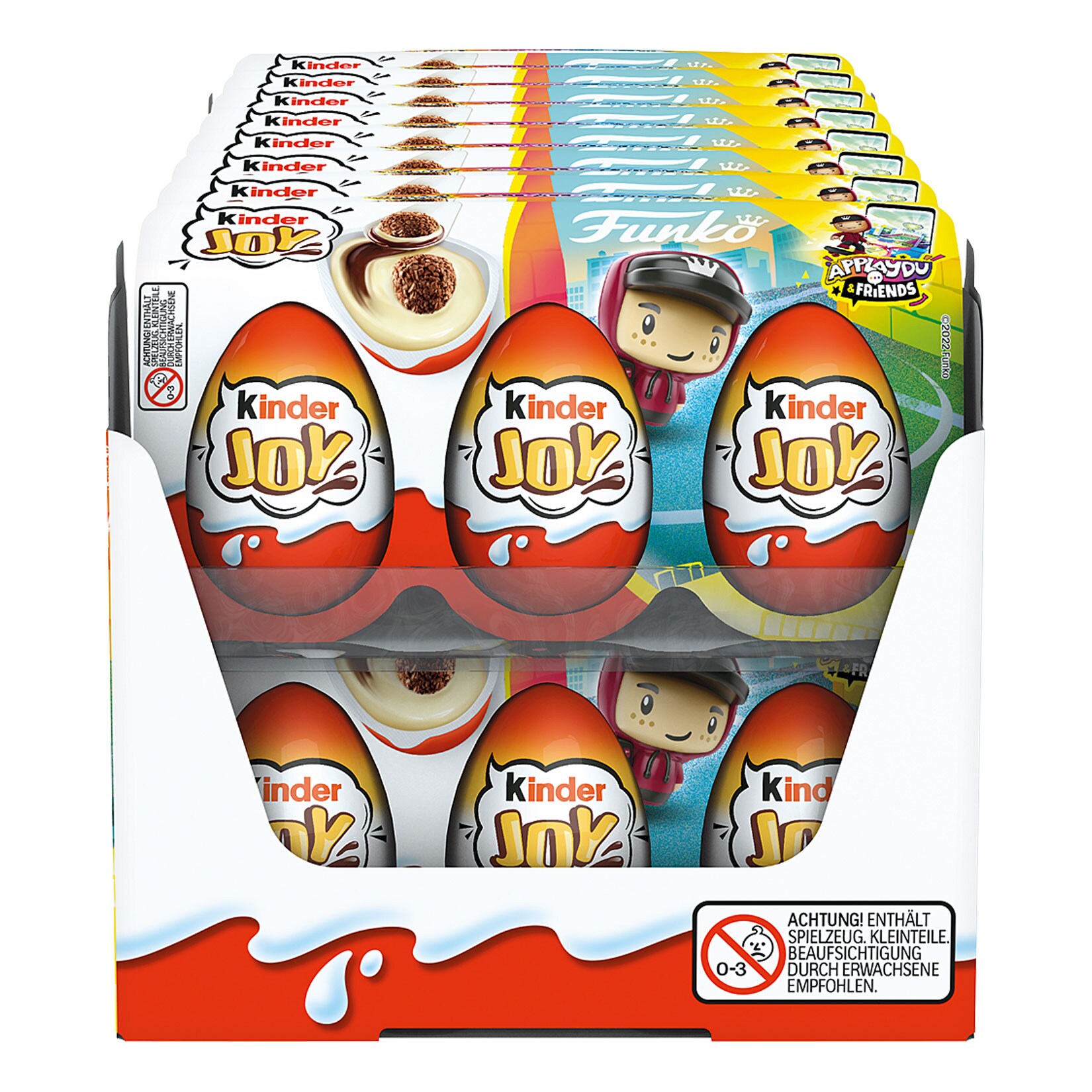Ferrero Kinder Joy 3 St&uuml;ck 60 g, 16er Pack - Bild 1