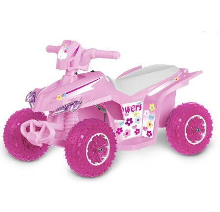 LOKO Elektrofahrzeug Quad, flowers - Bild 1