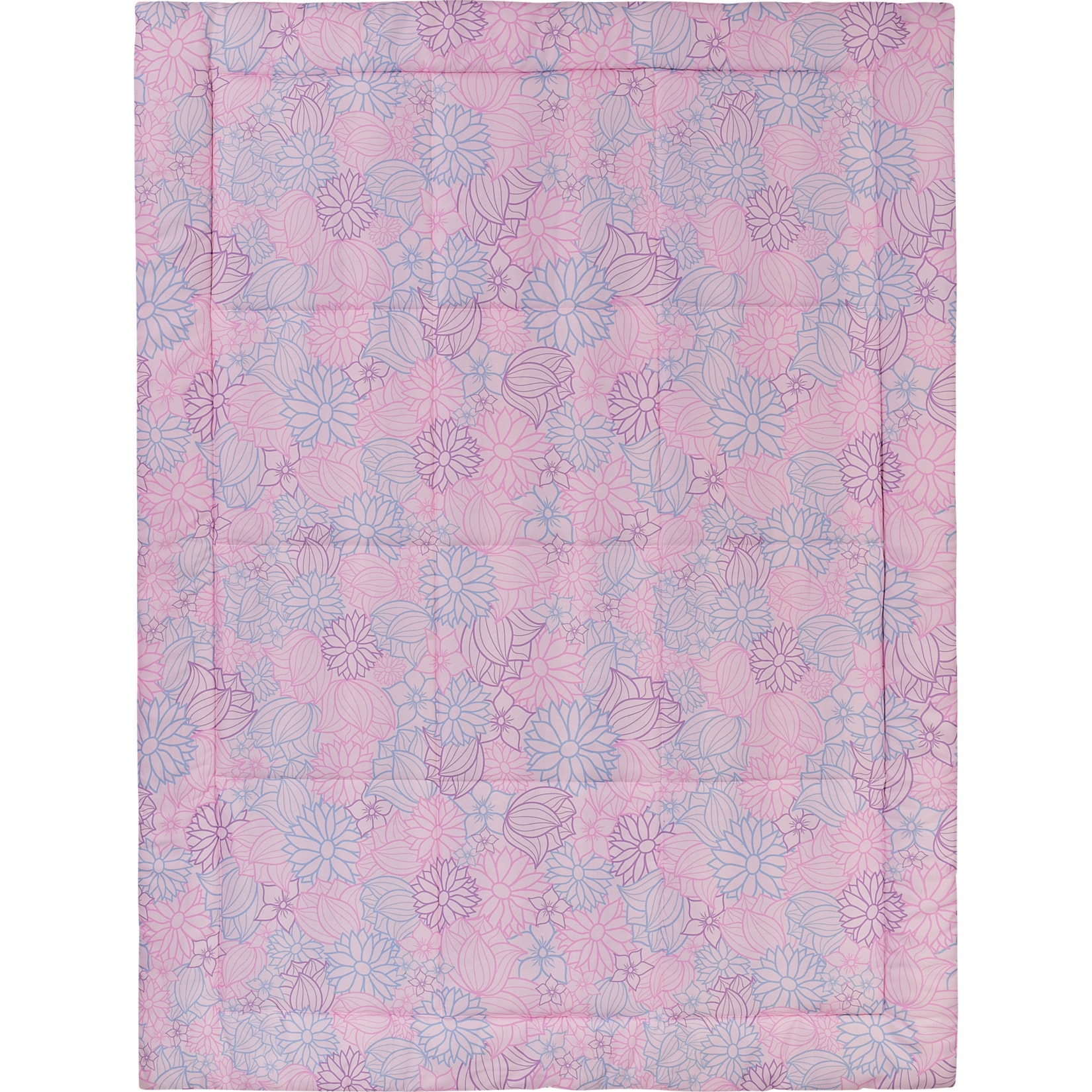 Dekor Picknickdecke - Blumen/ Streifen - Bild 1