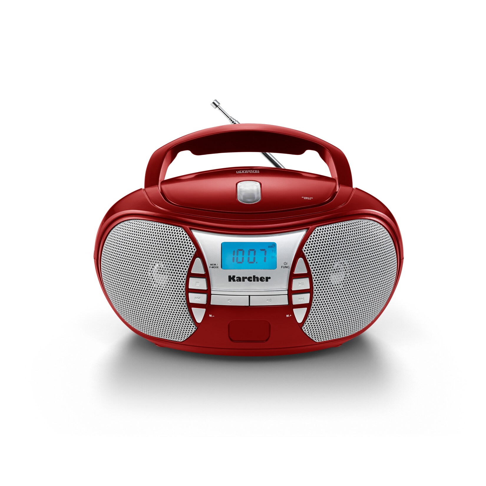 Karcher RR5025-R Boombox mit CD-Player und Radio - Bild 1