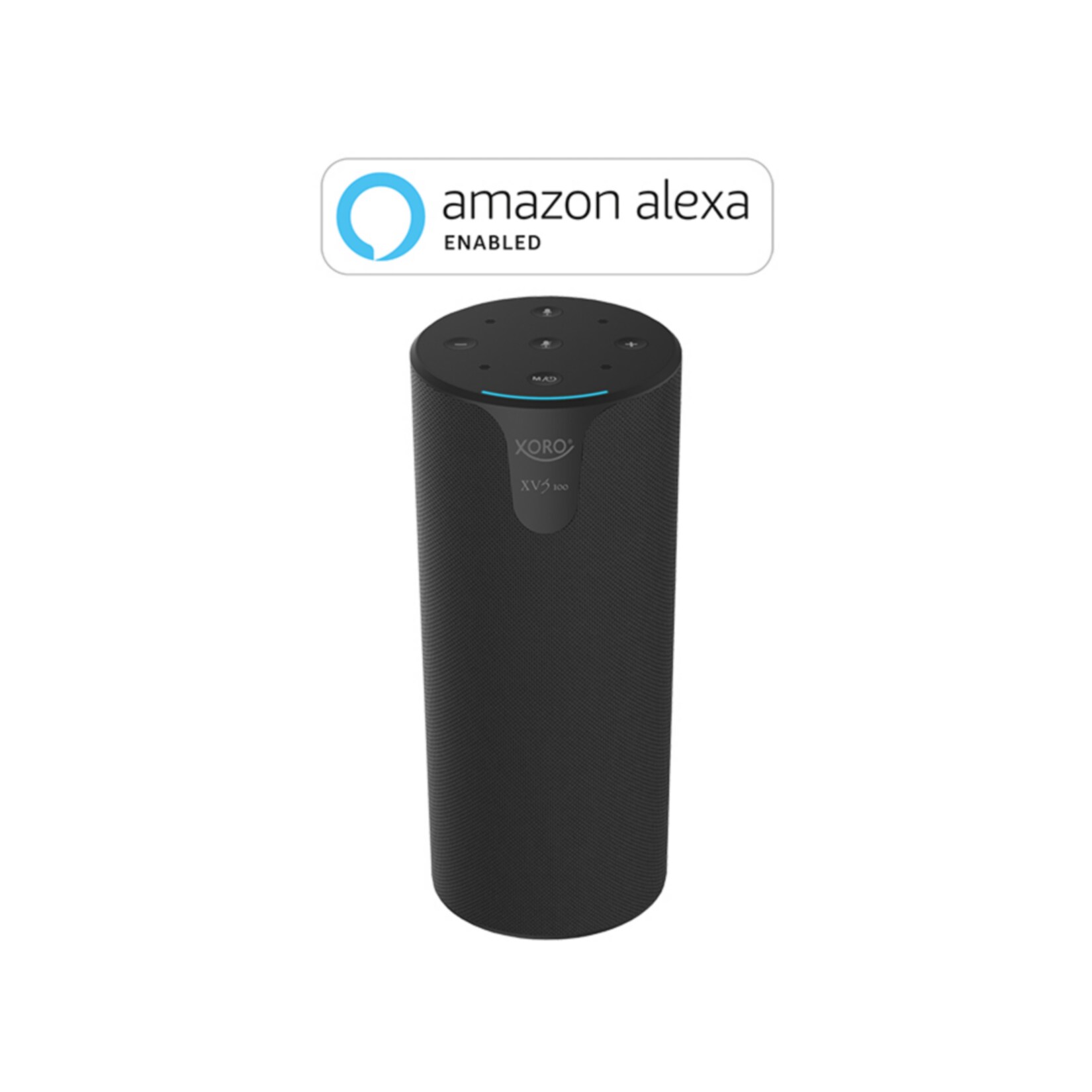 XORO XVS 100 Bluetooth-Lautsprecher mit Alexa Sprachsteuerung | 04260427612347