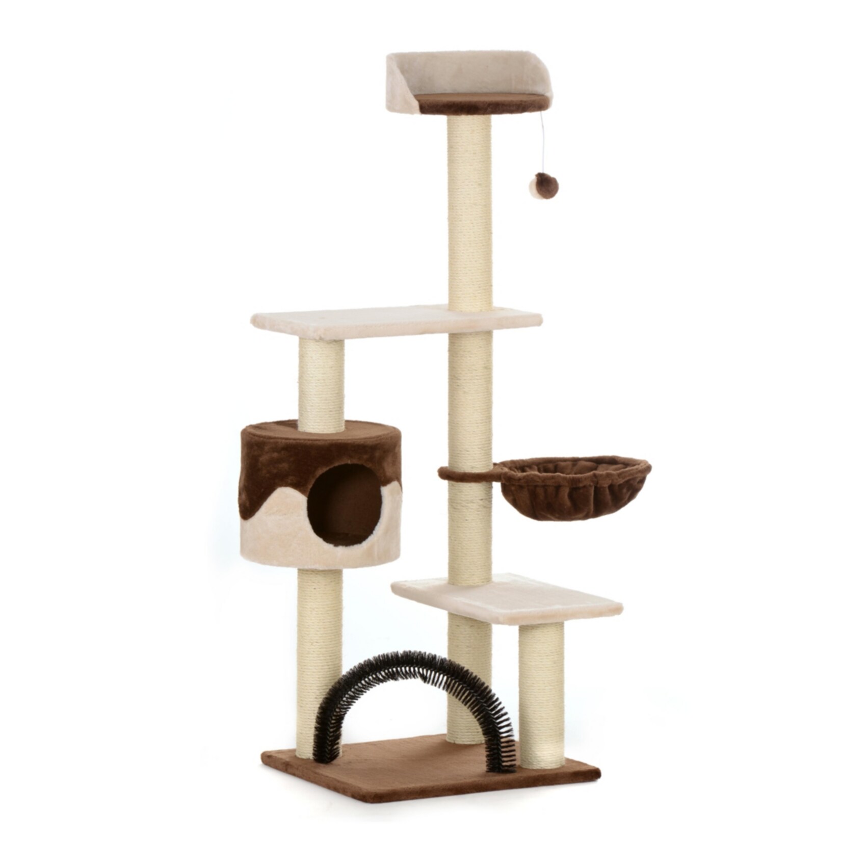 Silvio Design Kratzbaum Etagenboy beige-braun | 04260056094385